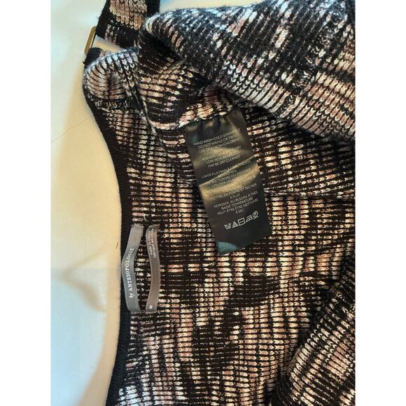 Anthropologie Crop Tank - Black, Mauve & Cream - Picture 4 of 4